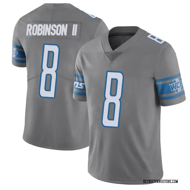 Men's Limited Allen Robinson Detroit Color Rush Steel Vapor Untouchable Jersey