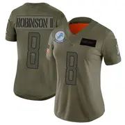 Women's Camo Limited Allen Robinson Detroit 2019 Salute to Service Jersey