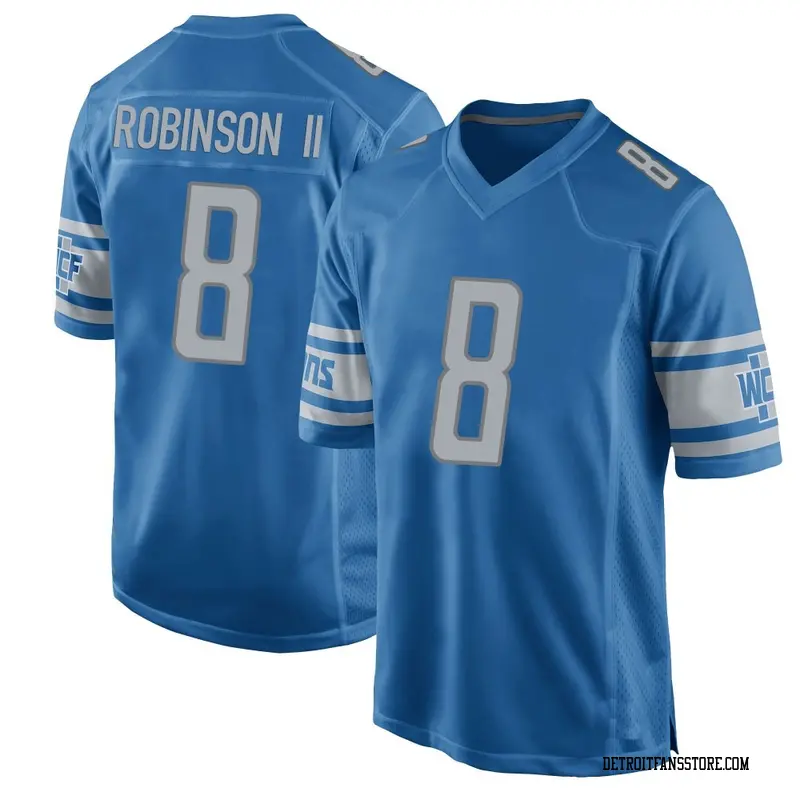 Youth Blue Game Allen Robinson Detroit Team Color Jersey